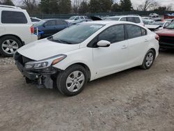 KIA Forte salvage cars for sale: 2017 KIA Forte LX