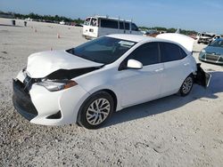 Salvage cars for sale from Copart Arcadia, FL: 2019 Toyota Corolla L