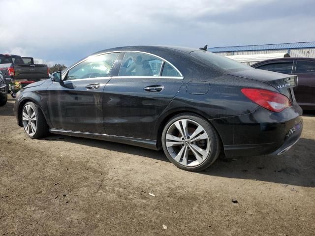 2018 Mercedes-Benz CLA 250 4matic