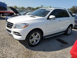 Salvage cars for sale at Riverview, FL auction: 2015 Mercedes-Benz ML 250 Bluetec