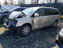 Salvage cars for sale at Waldorf, MD auction: 2012 Chrysler Town & Country Touring