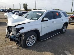 Chevrolet Traverse salvage cars for sale: 2018 Chevrolet Traverse LT