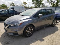 Nissan salvage cars for sale: 2021 Nissan Versa SV