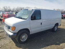 Salvage trucks for sale at Baltimore, MD auction: 2005 Ford Econoline E250 Van