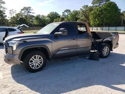 Salvage cars for sale at Fort Pierce, FL auction: 2022 Toyota Tundra Double Cab SR