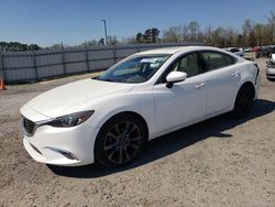 Salvage cars for sale from Copart Lumberton, NC: 2016 Mazda 6 Grand Touring