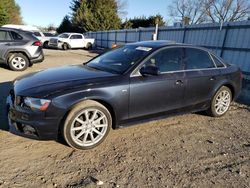 Salvage cars for sale from Copart Finksburg, MD: 2014 Audi A4 Premium Plus