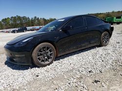 Salvage cars for sale at Ellenwood, GA auction: 2021 Tesla Model 3
