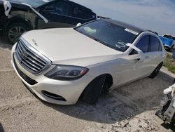 Salvage cars for sale at Miami, FL auction: 2014 Mercedes-Benz S 550 4matic