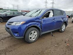 Salvage cars for sale at Elgin, IL auction: 2015 Toyota Rav4 LE