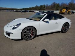 Salvage cars for sale at Brookhaven, NY auction: 2013 Porsche 911 Carrera S