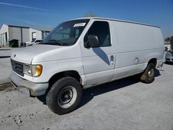 Salvage trucks for sale at Tulsa, OK auction: 1999 Ford Econoline E250 Van