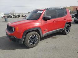 Jeep Renegade Trailhawk salvage cars for sale: 2015 Jeep Renegade Trailhawk