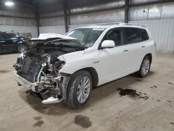Salvage cars for sale from Copart Des Moines, IA: 2008 Toyota Highlander Hybrid Limited