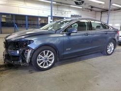 Salvage cars for sale at Pasco, WA auction: 2018 Ford Fusion SE Phev