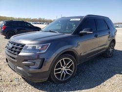 Salvage cars for sale at Memphis, TN auction: 2017 Ford Explorer Sport