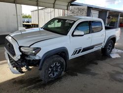 Salvage cars for sale at Fresno, CA auction: 2018 Toyota Tacoma Double Cab