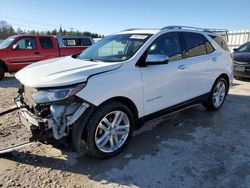 Salvage cars for sale from Copart Franklin, WI: 2018 Chevrolet Equinox Premier