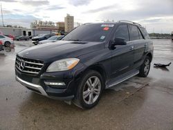 Salvage cars for sale from Copart New Orleans, LA: 2013 Mercedes-Benz ML 350