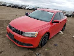 Volkswagen Jetta SE salvage cars for sale: 2012 Volkswagen Jetta SE