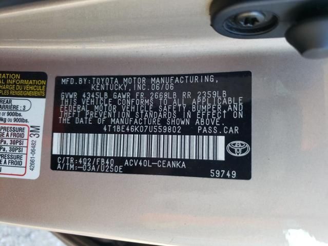 2007 Toyota Camry CE