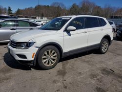 Volkswagen salvage cars for sale: 2018 Volkswagen Tiguan SE