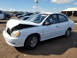 KIA salvage cars for sale: 2001 KIA Rio