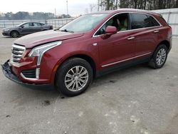 Salvage cars for sale at Dunn, NC auction: 2017 Cadillac XT5 Luxury