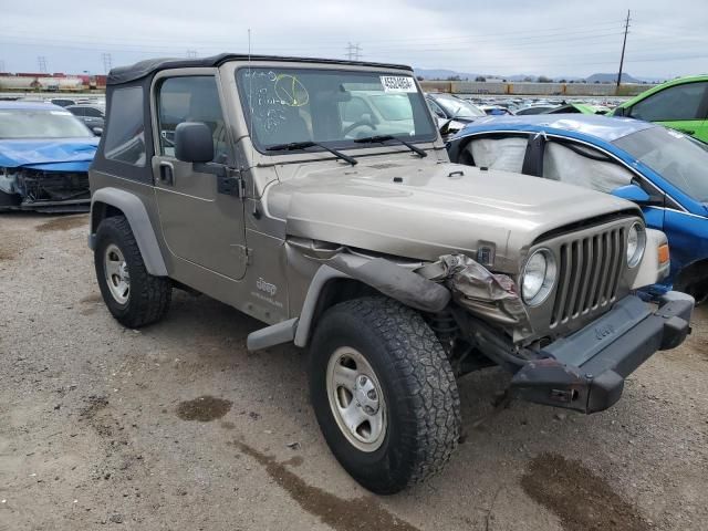 2005 Jeep Wrangler / TJ SE