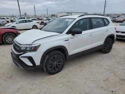 Salvage cars for sale at Temple, TX auction: 2024 Volkswagen Taos S