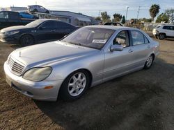 Mercedes-Benz S 500 Vehiculos salvage en venta: 2002 Mercedes-Benz S 500