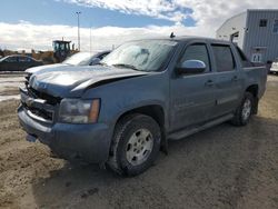 Salvage cars for sale at Nisku, AB auction: 2012 Chevrolet Avalanche LT