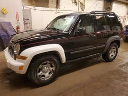 Salvage cars for sale from Copart Casper, WY: 2005 Jeep Liberty Sport