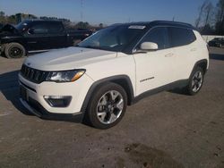 Jeep Compass salvage cars for sale: 2018 Jeep Compass Limited