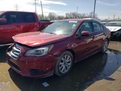 Subaru Vehiculos salvage en venta: 2015 Subaru Legacy 2.5I Premium