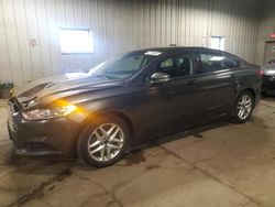Salvage cars for sale from Copart Franklin, WI: 2015 Ford Fusion SE