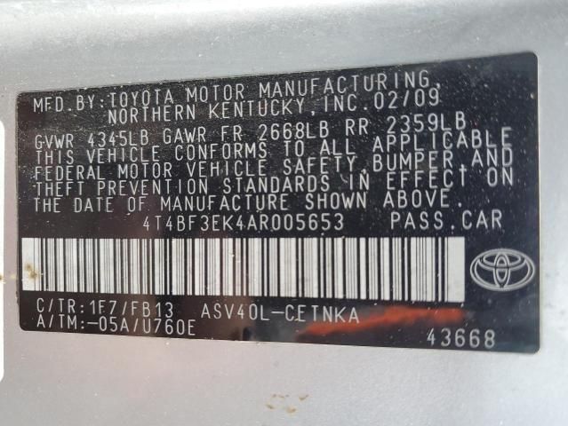 2010 Toyota Camry Base