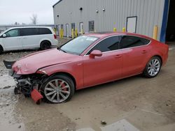 Salvage cars for sale at Appleton, WI auction: 2012 Audi A7 Prestige