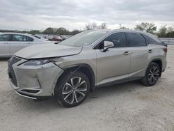 Salvage cars for sale at San Antonio, TX auction: 2020 Lexus RX 350 L