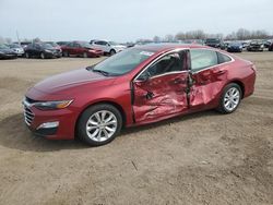 Chevrolet Malibu LT salvage cars for sale: 2019 Chevrolet Malibu LT