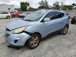 Salvage cars for sale from Copart Opa Locka, FL: 2013 Hyundai Tucson GLS