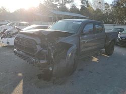 Salvage cars for sale at Savannah, GA auction: 2017 Toyota Tacoma Double Cab