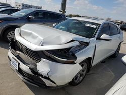 Honda Accord EX salvage cars for sale: 2024 Honda Accord EX