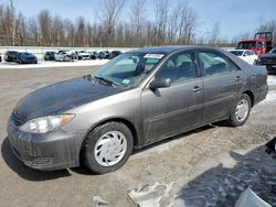 Salvage cars for sale at Leroy, NY auction: 2006 Toyota Camry LE