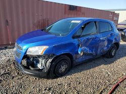 Chevrolet Trax ls salvage cars for sale: 2016 Chevrolet Trax LS