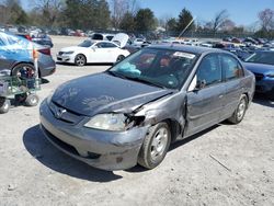 Honda salvage cars for sale: 2005 Honda Civic Hybrid