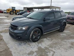 Salvage cars for sale at West Palm Beach, FL auction: 2018 Dodge Journey Crossroad