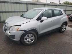 Salvage cars for sale from Copart Shreveport, LA: 2015 Chevrolet Trax LS