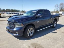 Dodge salvage cars for sale: 2015 Dodge RAM 1500 Sport