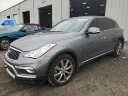 Salvage cars for sale from Copart Jacksonville, FL: 2017 Infiniti QX50